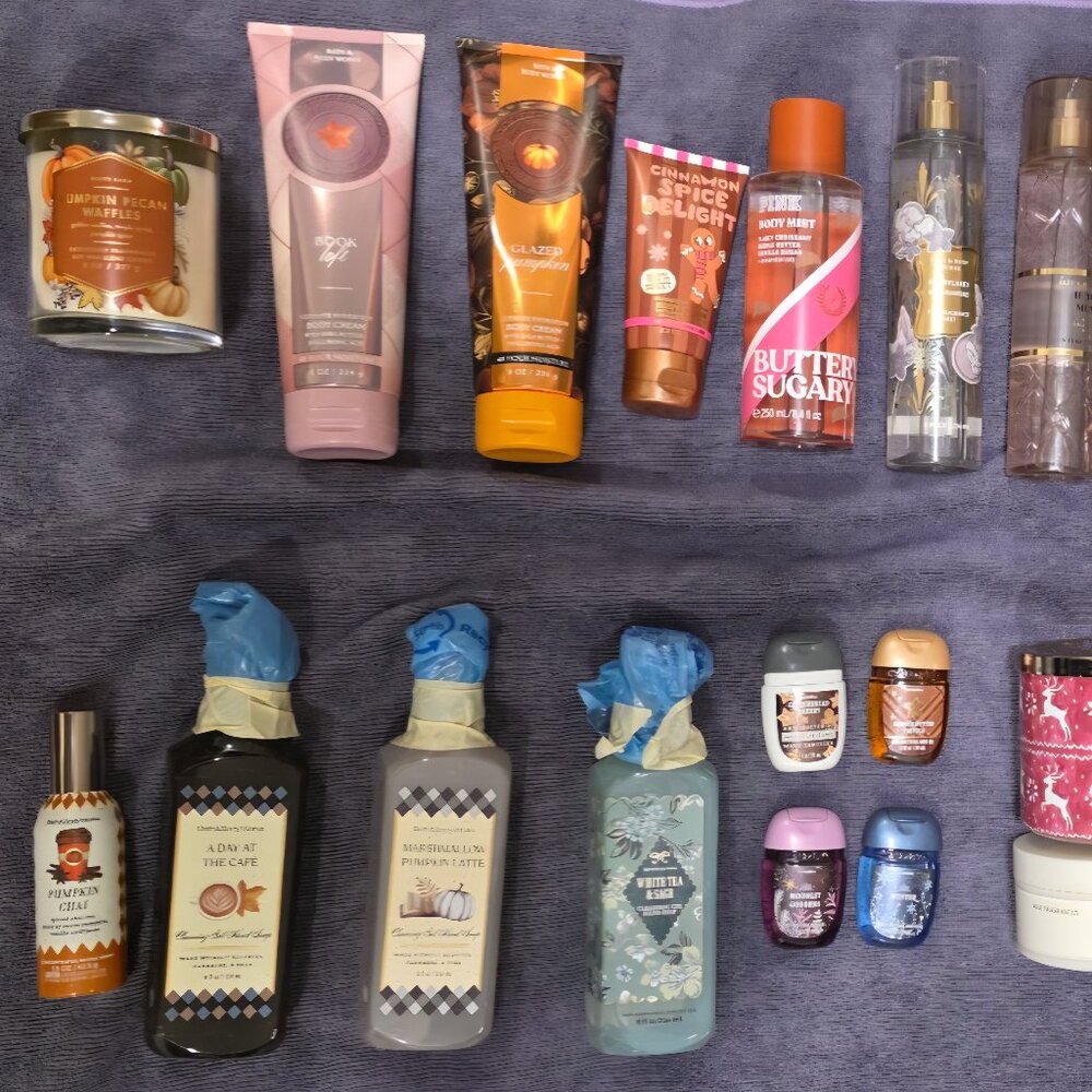 20 products bath & body works bundle